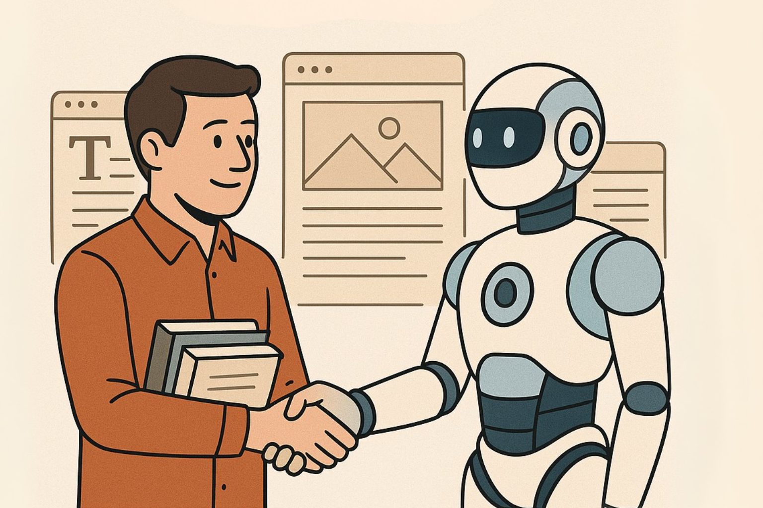 Danke, KI! Das neue Miteinander der Verlage