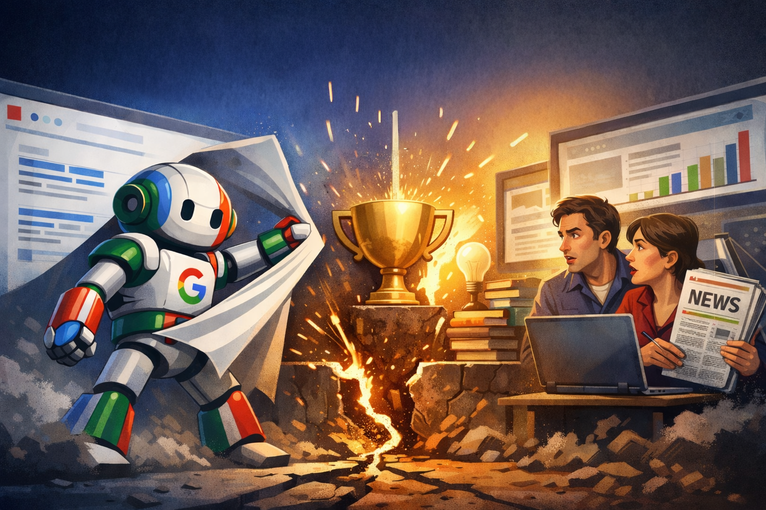 Google wird zum direkten Wettbewerber der Publisher